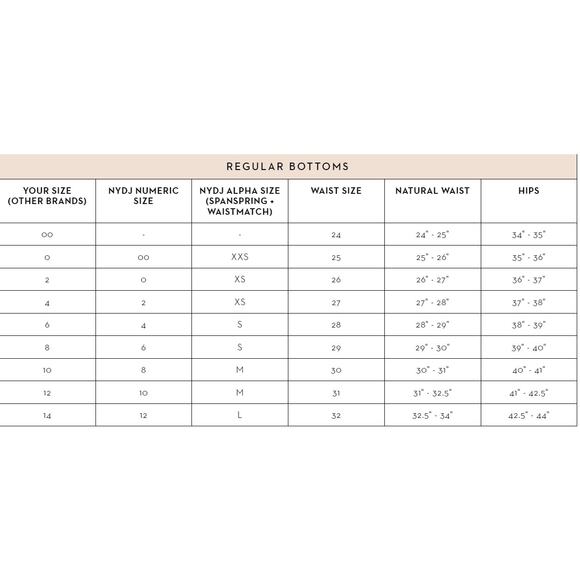 NYDJ Women’s Size 6 Ankle Cuffed Straight Leg‎ Light Wash Jeans - Picture 8 of 8